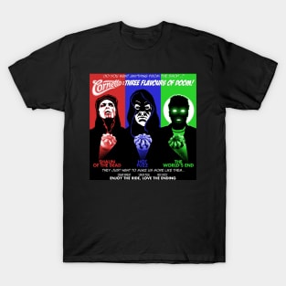 The Cornetto Trilogy: Three Flavours of Doom! T-Shirt